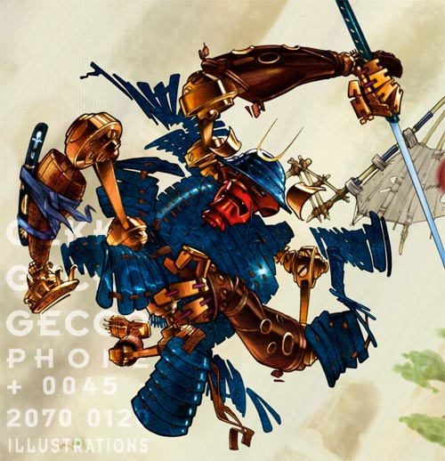 Robo samurai