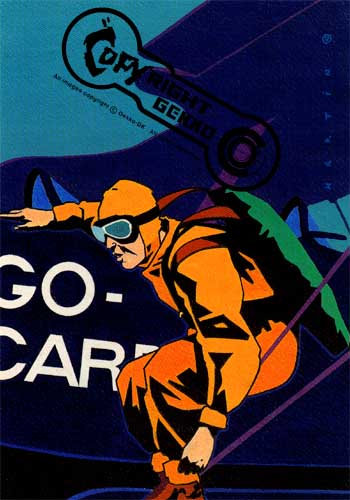 Pilot med Gocard fly